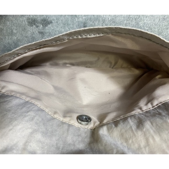 Kipling Lightweight Fold Over Flap Everyday Crossbody Purse, Light Gray - Picture 14 of 15